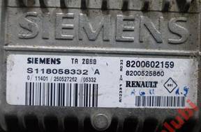 БЛОК УПРАВЛЕНИЯ RENAULT LAGUNA II    S118058332 A