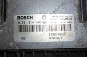 БЛОК УПРАВЛЕНИЯ RENAULT LAGUNA III 2,0 DCI 82007266880