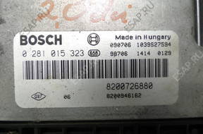 БЛОК УПРАВЛЕНИЯ Renault Laguna III 2.0 DCI 0281015323 БЛОК УПРАВЛЕНИЯ Renault Laguna III 2.0 DCI 0281015323