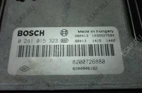 БЛОК УПРАВЛЕНИЯ  RENAULT LAGUNA III 2.0 DCI 0281015323