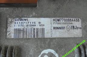 БЛОК УПРАВЛЕНИЯ RENAULT LAGUNA S113717115B 7700864458 БЛОК УПРАВЛЕНИЯ RENAULT LAGUNA S113717115B 7700864458