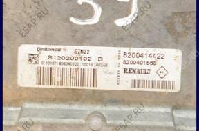 БЛОК УПРАВЛЕНИЯ RENAULT MODUS 1.2 S120200102B 8200414422