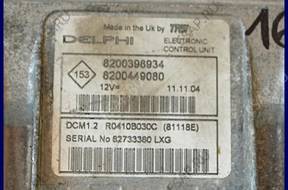 БЛОК УПРАВЛЕНИЯ RENAULT MODUS 1.5 8200398934 8200449080