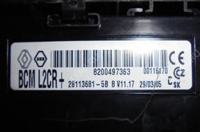 БЛОК УПРАВЛЕНИЯ RENAULT MODUS 1.5 DCI   BSI ключ