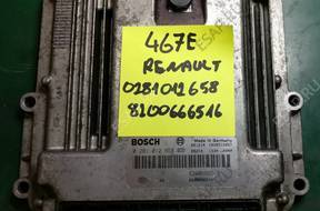 БЛОК УПРАВЛЕНИЯ RENAULT OPEL 8200666516 0281012658 467E