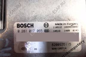 БЛОК УПРАВЛЕНИЯ RENAULT OPEL 8200935115 0281017065 БЕЗ КОДА