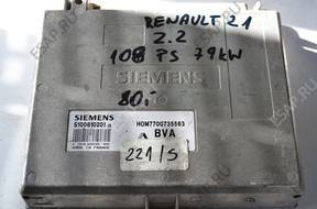 БЛОК УПРАВЛЕНИЯ RENAULT S100810201 G  SIEMIANICE