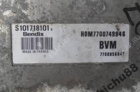 БЛОК УПРАВЛЕНИЯ RENAULT   S101718101