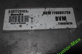 БЛОК УПРАВЛЕНИЯ  , RENAULT S101729103C/7700851758