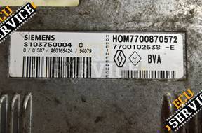 БЛОК УПРАВЛЕНИЯ RENAULT S103750004C HOM7700870572