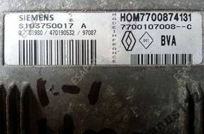 БЛОК УПРАВЛЕНИЯ RENAULT S103750017A 7700874131 7700107008