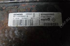 БЛОК УПРАВЛЕНИЯ RENAULT   S110030018D