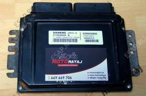 БЛОК УПРАВЛЕНИЯ RENAULT S110030034B 8200035692 SIRIUS32
