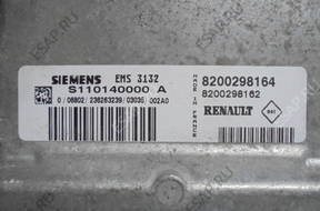 БЛОК УПРАВЛЕНИЯ   RENAULT S110140000A 8200298164