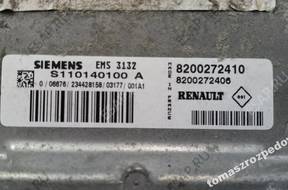 БЛОК УПРАВЛЕНИЯ   RENAULT S110140100A 8200272410