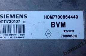 БЛОК УПРАВЛЕНИЯ RENAULT S111730107C 7700864449 7700105812