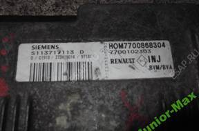 БЛОК УПРАВЛЕНИЯ , RENAULT S113717113D/7700868304