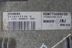 БЛОК УПРАВЛЕНИЯ   RENAULT S113717119C 7700868188