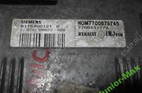 БЛОК УПРАВЛЕНИЯ , RENAULT S115300121B/7700875745