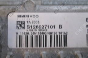 БЛОК УПРАВЛЕНИЯ   RENAULT S126027101B 8200623620