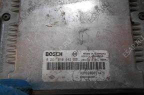 БЛОК УПРАВЛЕНИЯ renault scenic 0281010843