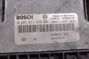 БЛОК УПРАВЛЕНИЯ renault scenic 0281011549
