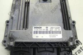 БЛОК УПРАВЛЕНИЯ RENAULT SCENIC 1.6 0281019075 237101074 год,