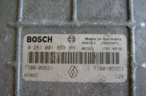 БЛОК УПРАВЛЕНИЯ   RENAULT SCENIC 1.9 0281001809