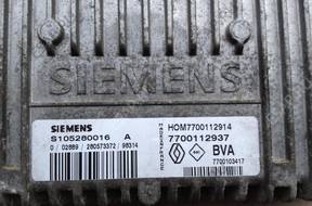 БЛОК УПРАВЛЕНИЯ RENAULT SCENIC 2.0   S105280016A