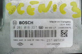 БЛОК УПРАВЛЕНИЯ RENAULT SCENIC 3 III 237100323 год,