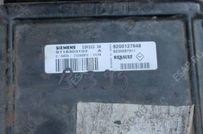 БЛОК УПРАВЛЕНИЯ   RENAULT SCENIC 8200127648 GRAND