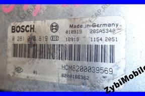 БЛОК УПРАВЛЕНИЯ RENAULT SCENIC I   0281010819