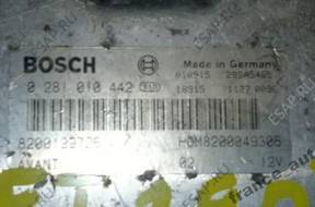 БЛОК УПРАВЛЕНИЯ RENAULT SCENIC I 1.9 DCI 0281010442