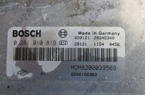БЛОК УПРАВЛЕНИЯ Renault Scenic I 1.9 DTI 0281010819