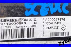 БЛОК УПРАВЛЕНИЯ RENAULT SCENIC I   8200047476