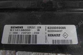БЛОК УПРАВЛЕНИЯ RENAULT SCENIC I    'SIEMENS'