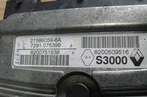 БЛОК УПРАВЛЕНИЯ   renault scenic II 1.6 b 04-08