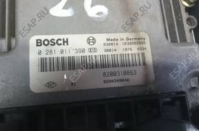 БЛОК УПРАВЛЕНИЯ Renault Scenic II 1.9 Dci 2003 год