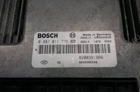 БЛОК УПРАВЛЕНИЯ Renault Scenic II   КОМПЛЕКТ