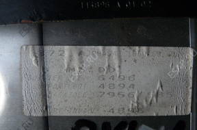 БЛОК УПРАВЛЕНИЯ RENAULT SCENIC RX4 1.9DCI M5DD6496