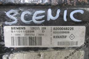 БЛОК УПРАВЛЕНИЯ RENAULT SCENIC S110110228D SIRIUS 32N