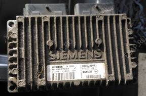 БЛОК УПРАВЛЕНИЯ RENAULT SCENIC S118057303C 8200335651