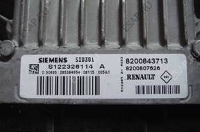 БЛОК УПРАВЛЕНИЯ Renault SID301 S122326114 A 8200843713