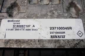 БЛОК УПРАВЛЕНИЯ RENAULT sid305 s180067107a 237100345r