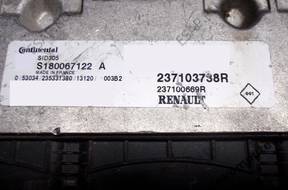 БЛОК УПРАВЛЕНИЯ RENAULT sid305 s180067122a 237103738r