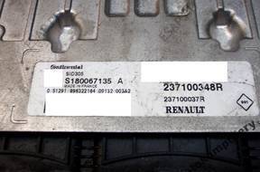 БЛОК УПРАВЛЕНИЯ RENAULT sid305 s180067135a 237100348r