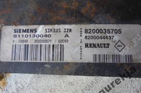 БЛОК УПРАВЛЕНИЯ RENAULT    SIMENS SIRIUS 32 N