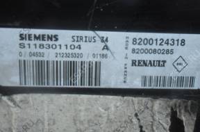 БЛОК УПРАВЛЕНИЯ renault sirius 34 S118301104A