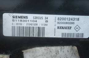 БЛОК УПРАВЛЕНИЯ renault sirius 34 S118301104B