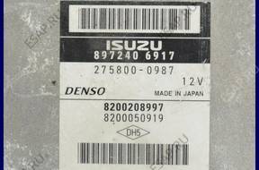 БЛОК УПРАВЛЕНИЯ RENAULT VEL SATIS 8200208997 275800-0987
